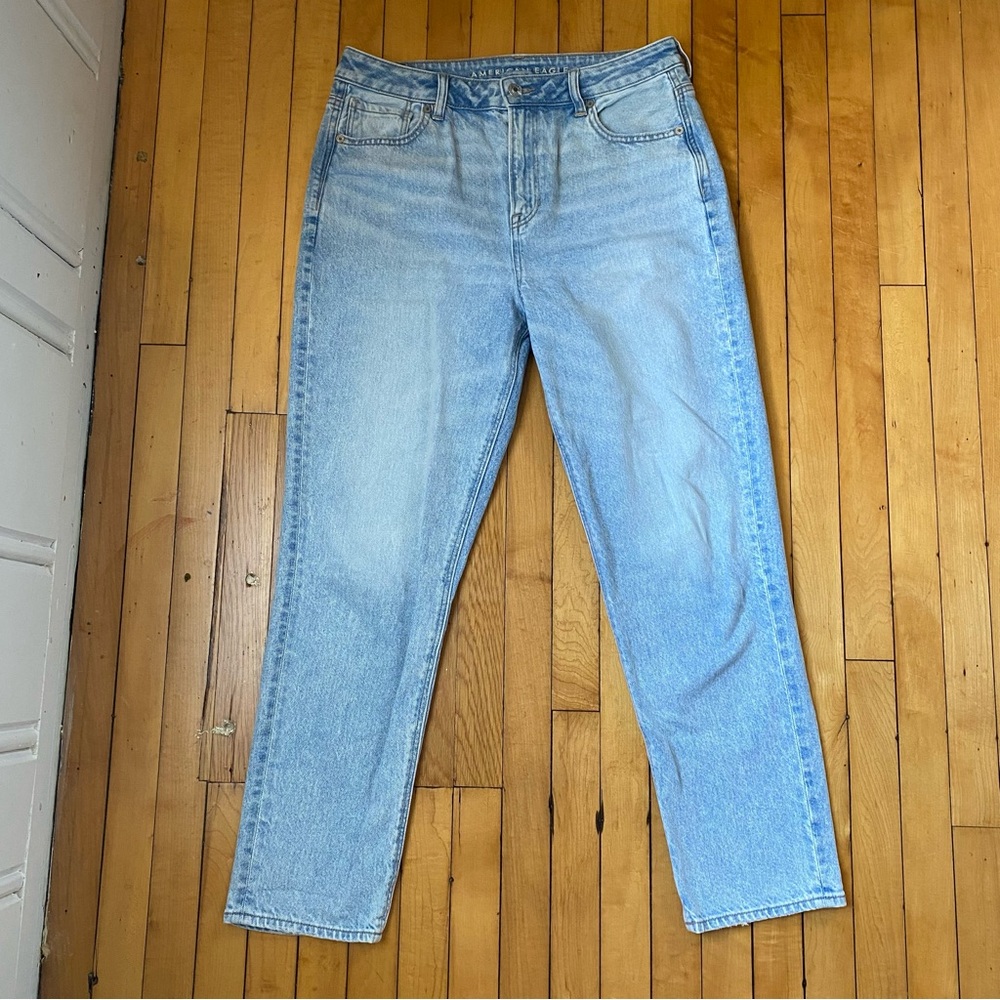 American Eagle Outfitters Light Blue Mom Jeans